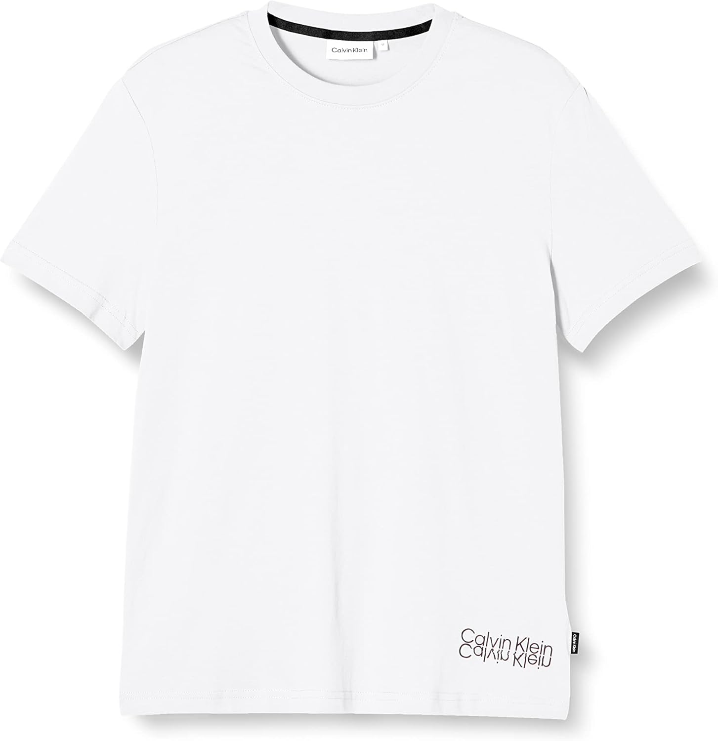 Amazon | [カルバンクライン] ミラード ロゴ Tシャツ K108853 | T